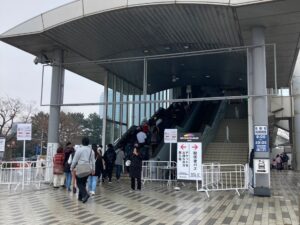 土曜日の中日に来てしまいましたがあいにくの雨